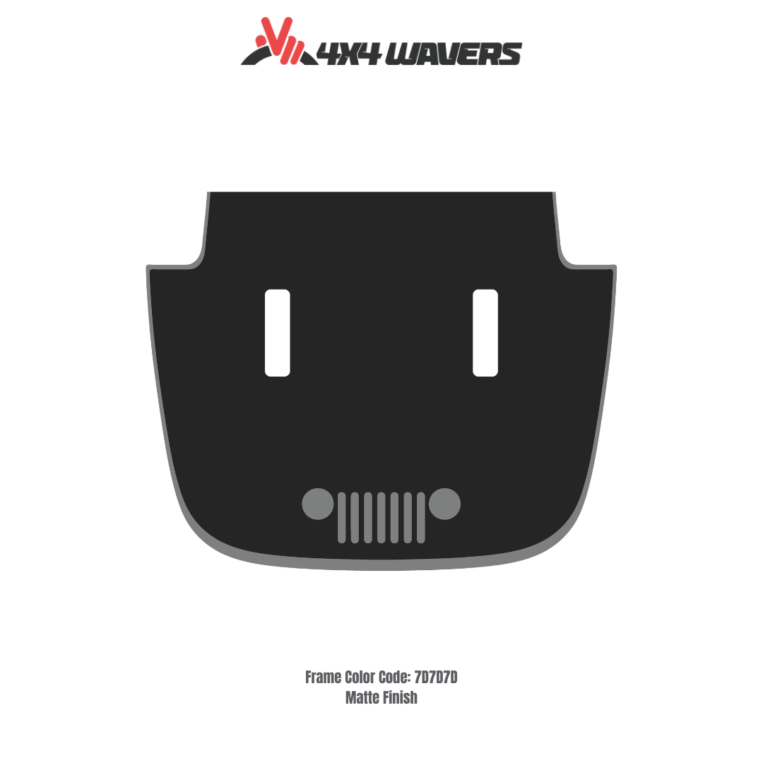 Decal Sticker Kit for JL SAHARA Hood β Vinyl Car Decals for Jeep Wrangler Models β Made in Canada - Compatible with JL 2018 - 2025