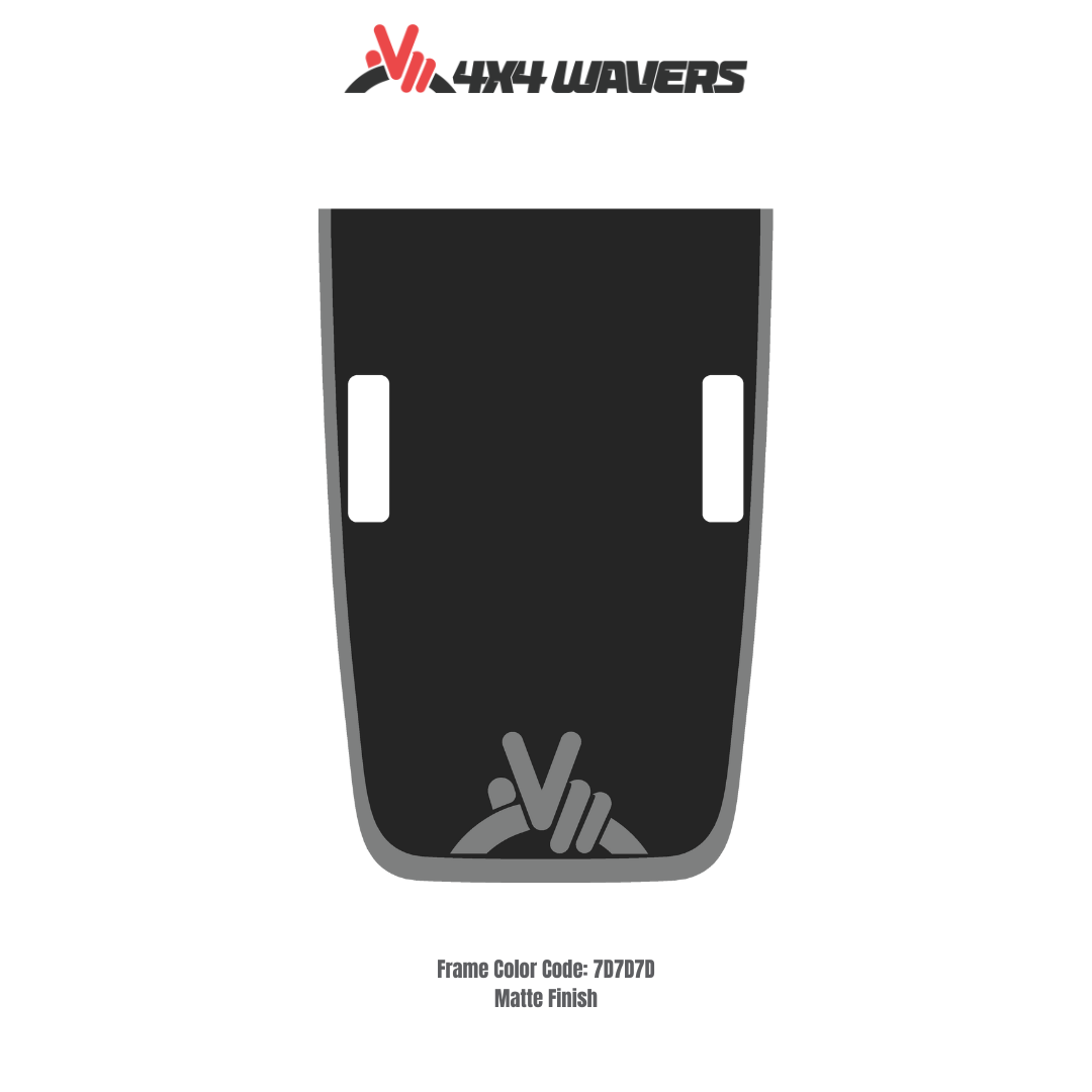 WAVE Decal Sticker Kit for JL Rubicon Hood β Vinyl Car Decals for Jeep Wrangler Models β Made in Canada - Compatible with JL 2018 - 2025