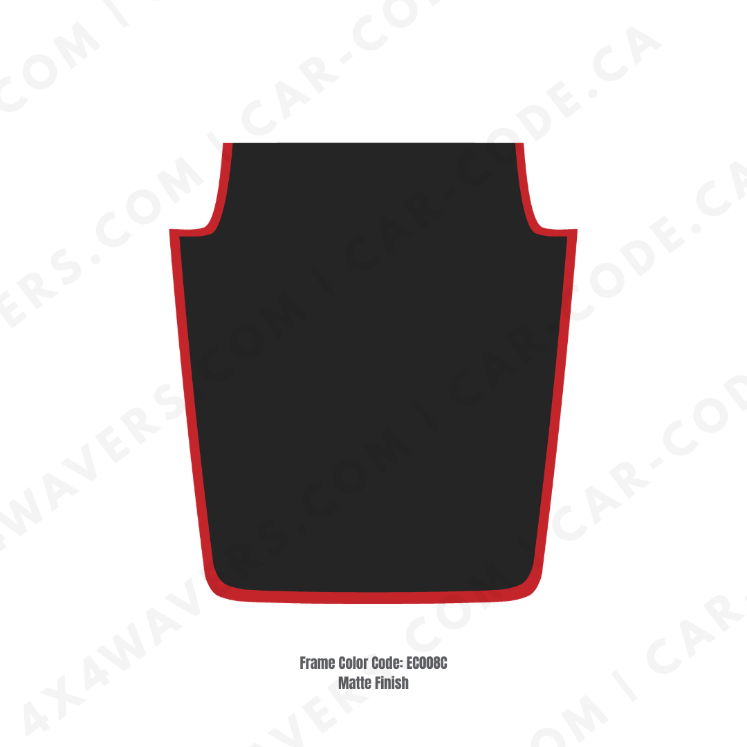 Decal Sticker Kit for JK Hood  – Vinyl Car Decals for Jeep Wrangler Models – Made in Canada Compatible with JK 2007 - 2018