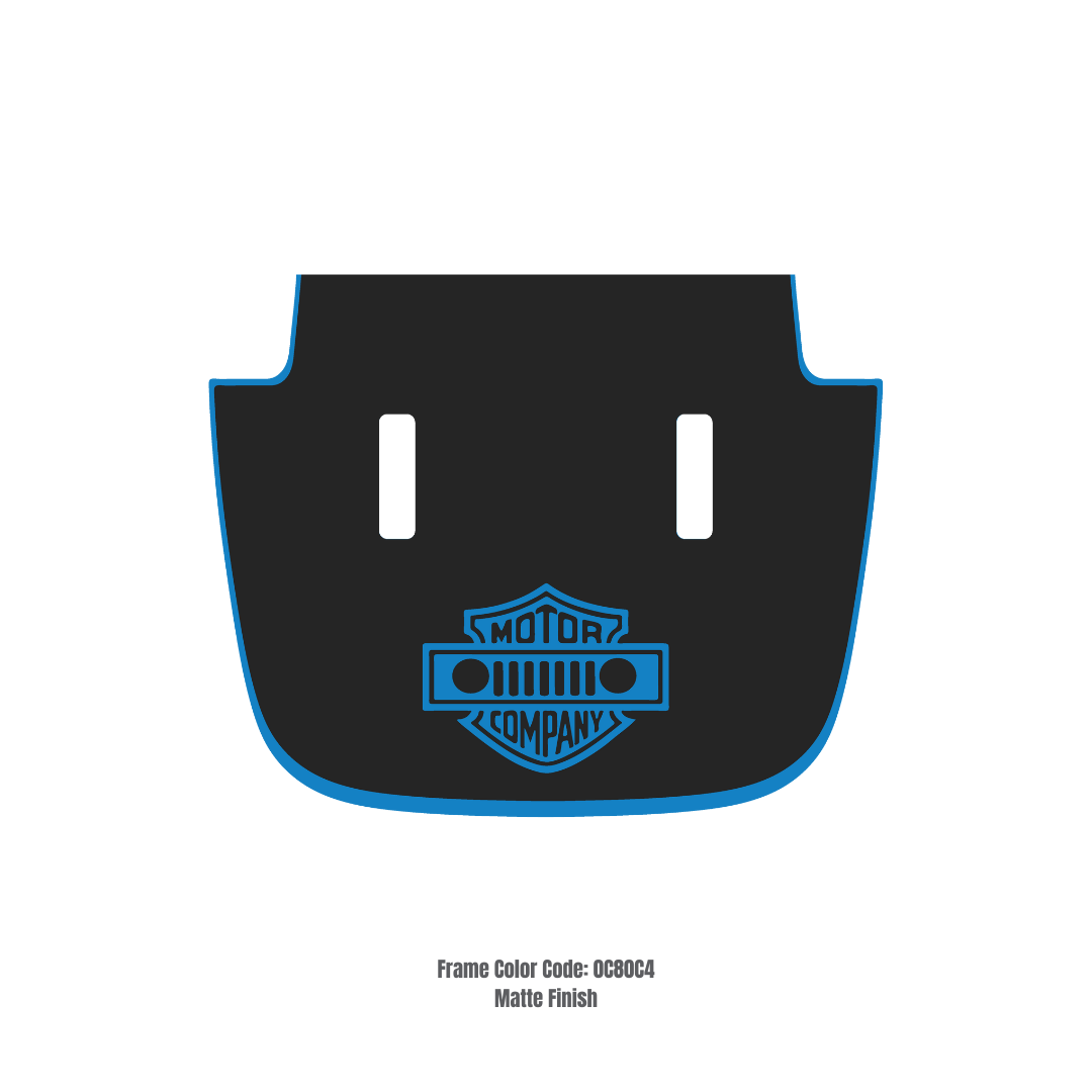 MOTOR COMPANY Decal Sticker Kit for JL SAHARA Hood β Vinyl Car Decals for Jeep Wrangler Models β Made in Canada - Compatible with JL 2018 - 2025