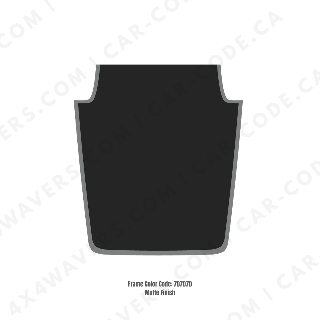 Decal Sticker Kit for JK Hood  – Vinyl Car Decals for Jeep Wrangler Models – Made in Canada Compatible with JK 2007 - 2018