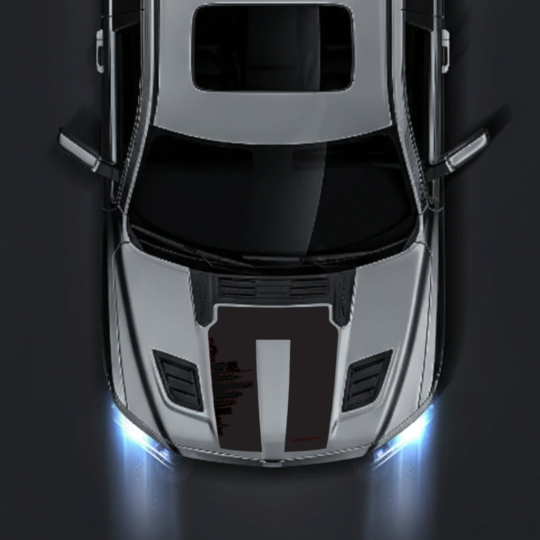 Hood Panel Decal/Sticker - Philadelphia Skyline Graphic Kit - For Dodge RAM 1500 2019-2025 - Premium Vinyl