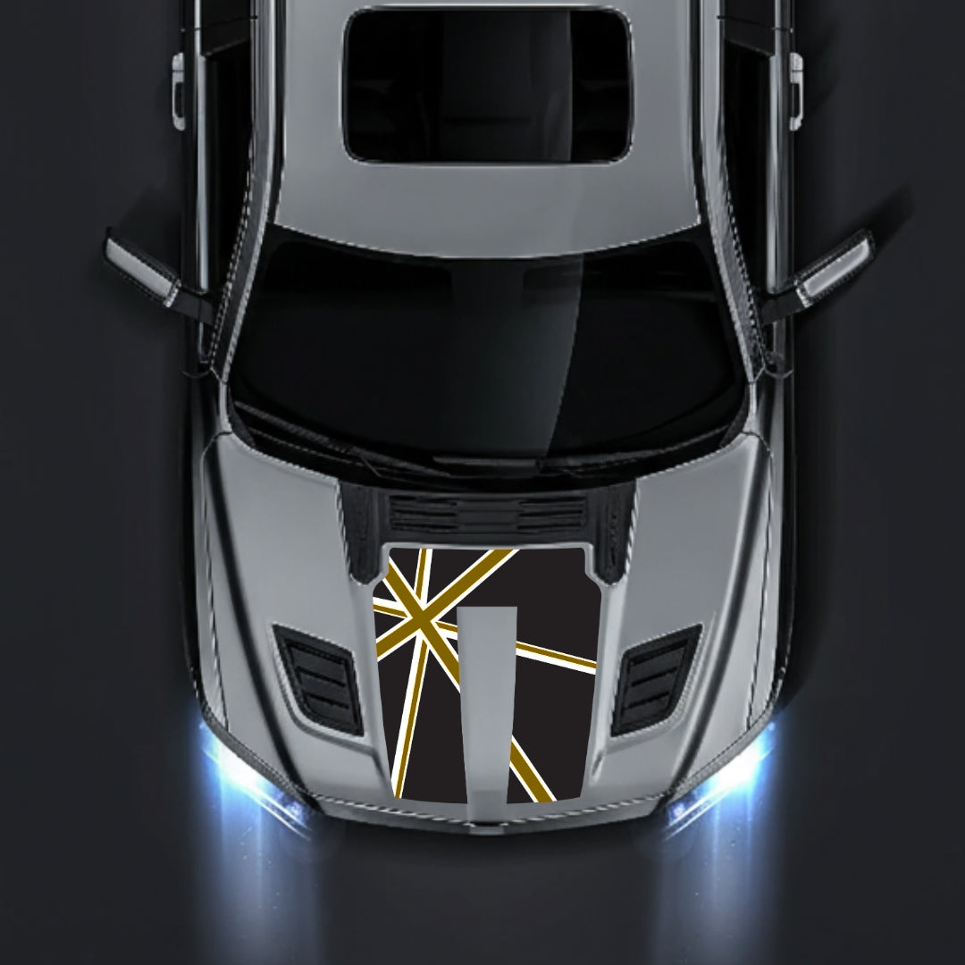 Performance Hood Panel Decal/Sticker - England Graphic Kit - For Dodge RAM 1500 2019-2025 - Premium Vinyl