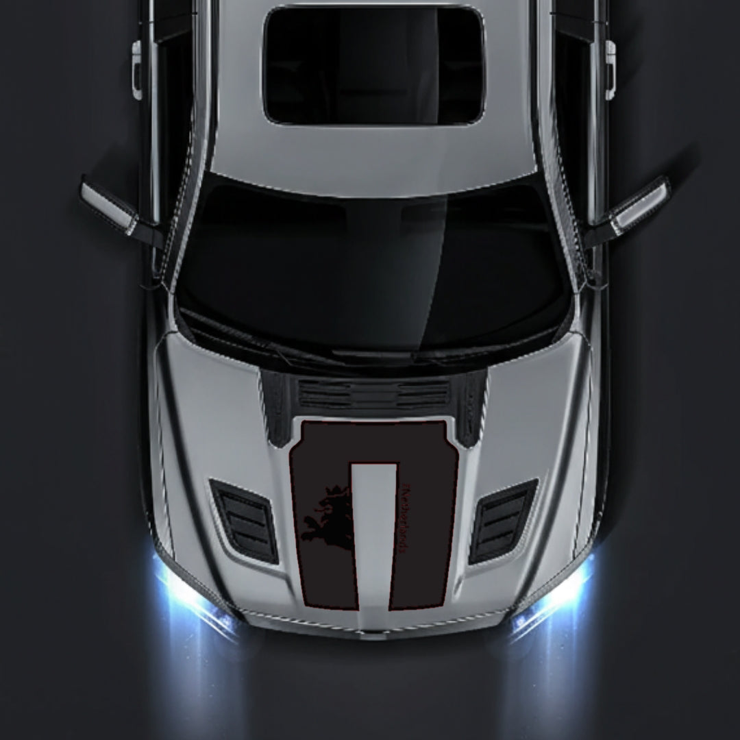 Hood Panel Decal/Sticker - Netherlands - Border Graphic Kit - For Dodge RAM 1500 2019-2025 - Premium Vinyl