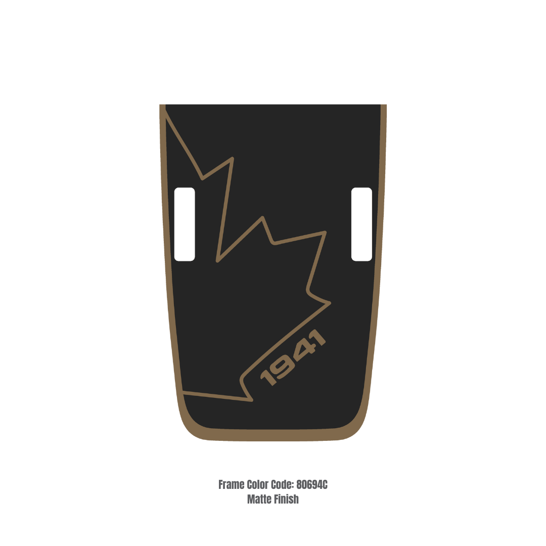 Hood Decal/Sticker – CANADA 1941 Style Kit – for JL/JLU/JT/4XE Rubicon Hood – Made in Canada