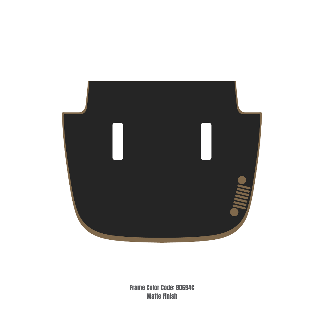 Hood Decal/Sticker - for JL/JLU/JT/4XE Sahara Hood – Made in Canada