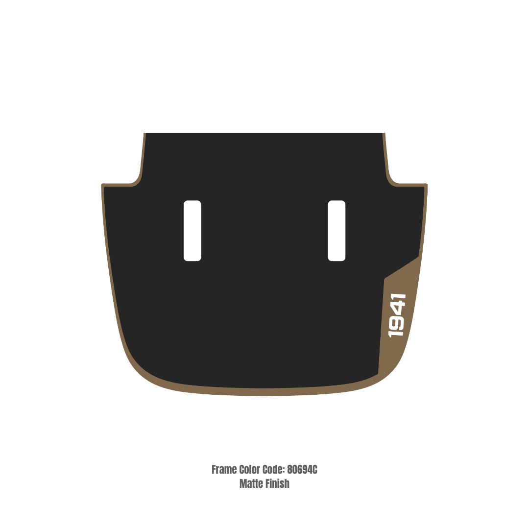 Hood Decal/Sticker - 1941 Style Kit – for JL/JLU/JT/4XE Sahara Hood – Made in Canada