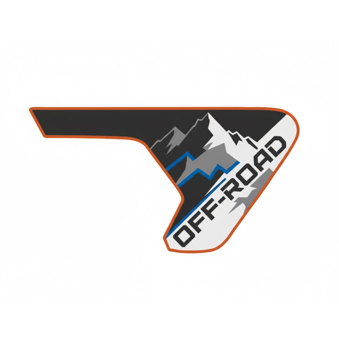 Fender Insert Decal/Sticker - OFFroad Graphic Kit - For Jeep Wrangler/Gladiator JL/JLU/JT 2018+ - Premium Vinyl
