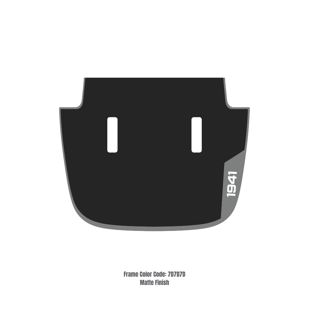 Hood Decal/Sticker - 1941 Style Kit – for JL/JLU/JT/4XE Sahara Hood – Made in Canada