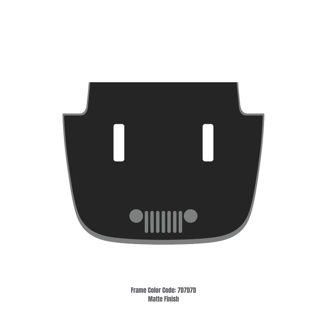 Hood Decal/Sticker – for JL/JLU/JT/4XE Sahara Hood – Made in Canada