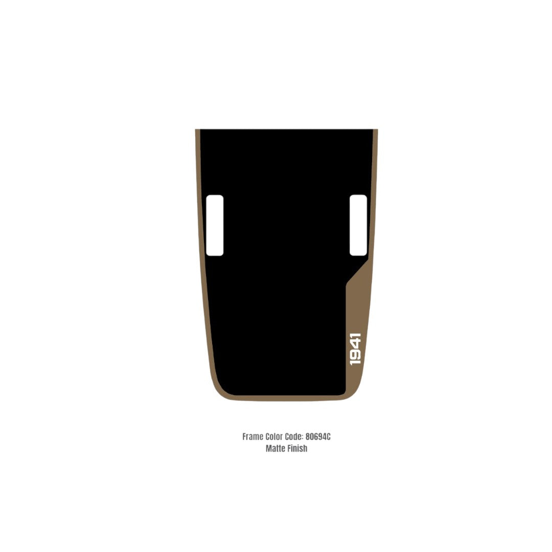 Hood Decal/Sticker – 1941 Style Kit – for JL/JLU/JT/4XE Rubicon Hood – Made in Canada