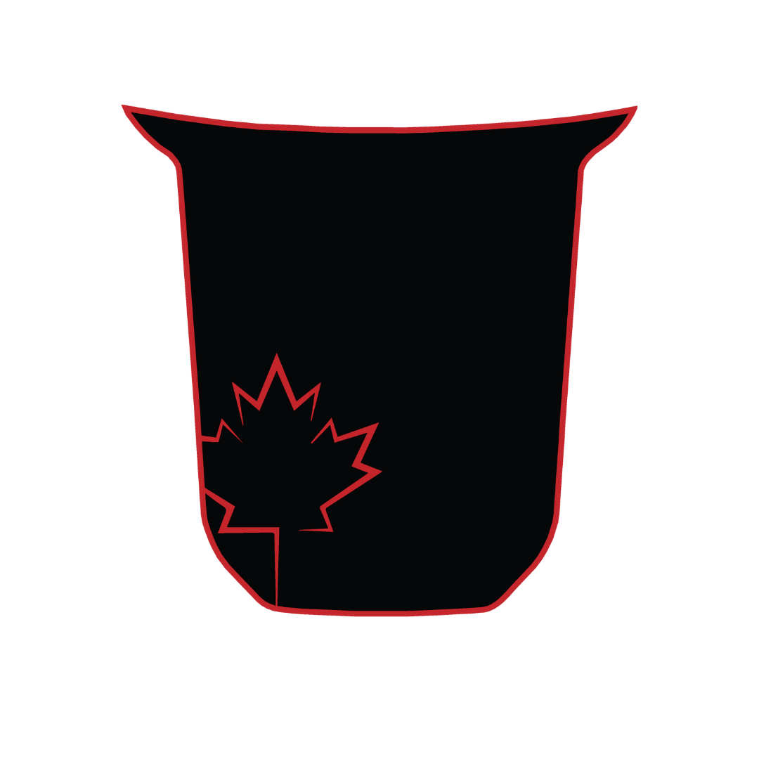 Hood Panel Decal/Sticker - Canada Leaf Graphic Kit - For Toyota Tacoma 2016-2023 - Premium Vinyl