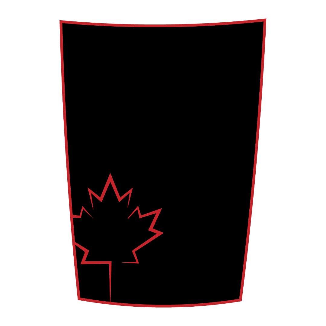 Hood Panel Decal/Sticker - Canada Leaf Graphic Kit - For Ram 1500 2009-2018 - Premium Vinyl