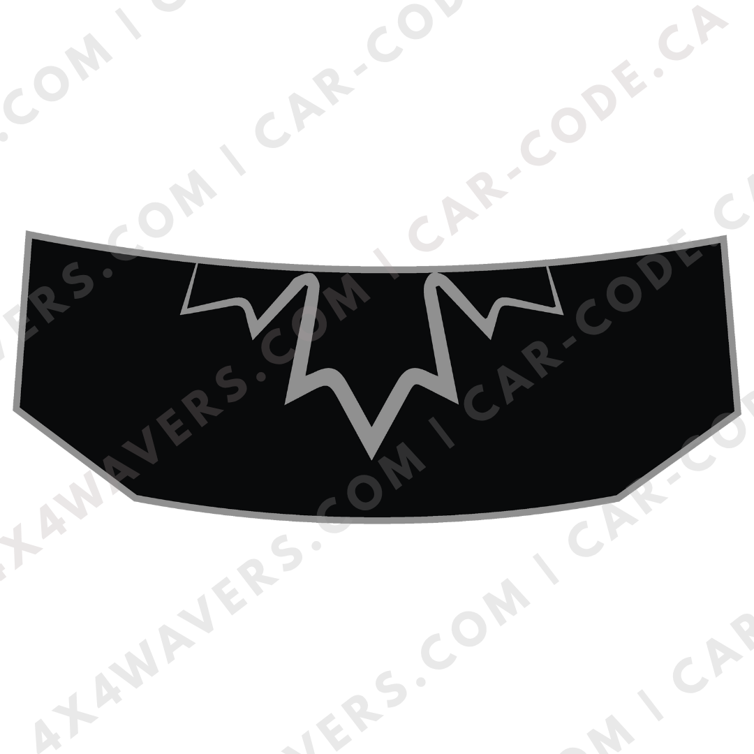 Hood Panel Decal/Sticker - Canada Style Graphic Kit - For Cybertruck - Premium Vinyl