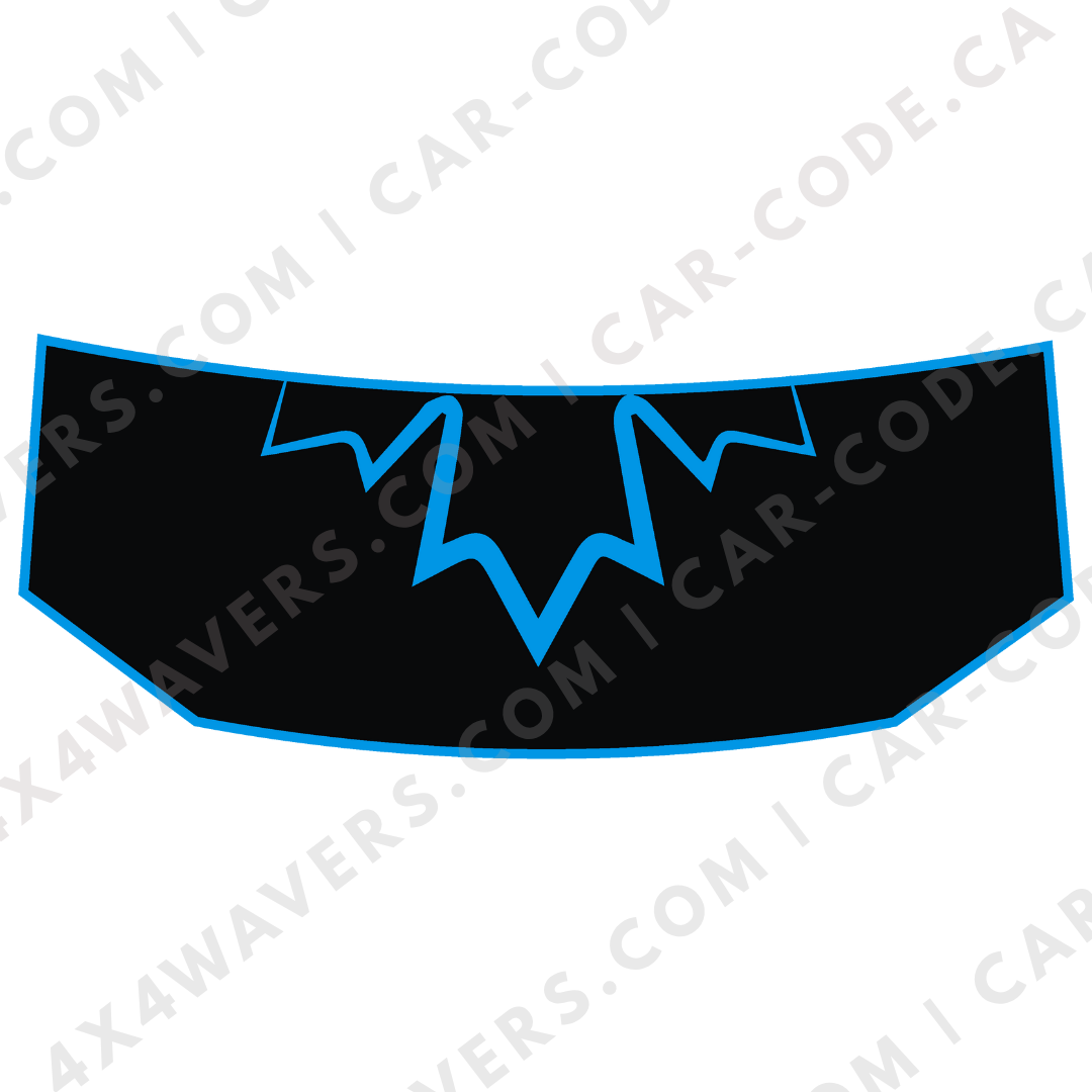 Hood Panel Decal/Sticker - Canada Style Graphic Kit - For Cybertruck - Premium Vinyl