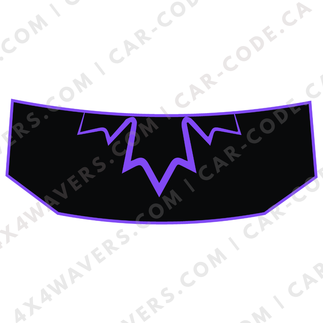 Hood Panel Decal/Sticker - Canada Style Graphic Kit - For Cybertruck - Premium Vinyl