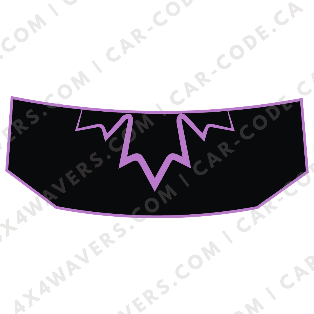 Hood Panel Decal/Sticker - Canada Style Graphic Kit - For Cybertruck - Premium Vinyl