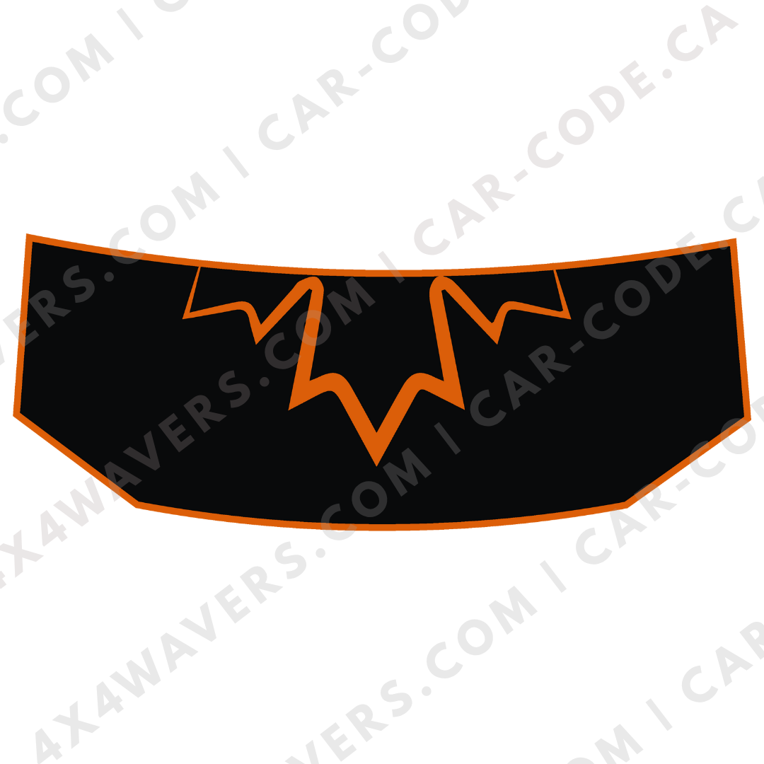 Hood Panel Decal/Sticker - Canada Style Graphic Kit - For Cybertruck - Premium Vinyl