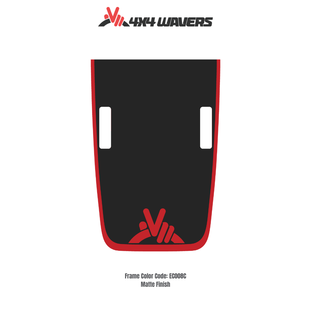 WAVE Decal Sticker Kit for JL Rubicon Hood – Vinyl Car Decals for Jeep Wrangler Models – Made in Canada - Compatible with JL 2018 - 2025