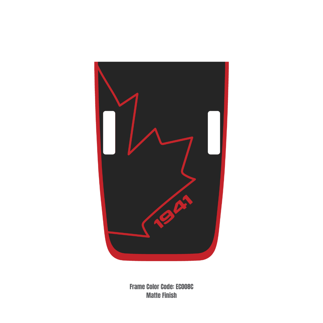 Hood Decal/Sticker – CANADA 1941 Style Kit – for JL/JLU/JT/4XE Rubicon Hood – Made in Canada