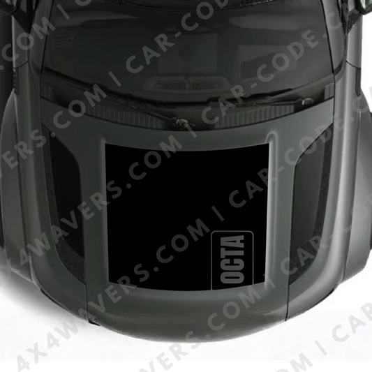 Hood Panel Decal/Sticker - OCTA Graphic Kit - For Land Rover Defender 2020-2024 - Premium Vinyl