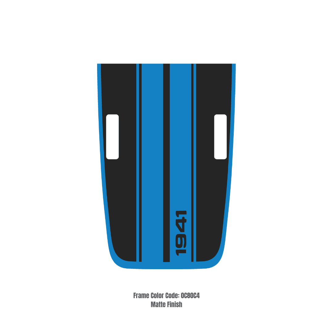 Hood Decal/Sticker – STRIPE Style Kit – for JL/JLU/JT/4XE Rubicon Hood – Made in Canada