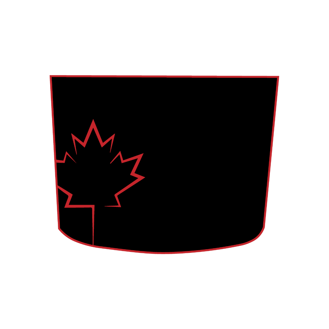 Hood Panel Decal/Sticker - Maple Leaf Graphic Kit - For Chevrolet Silverado 2019-2024 - Premium Vinyl