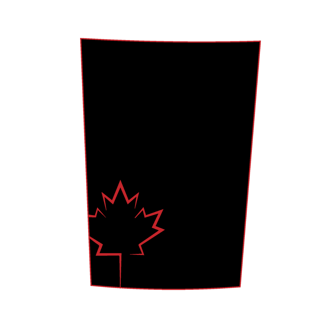 Hood Panel Decal/Sticker - Maple Leaf Graphic Kit - For Ford F-150 2017-2026 - Premium Vinyl