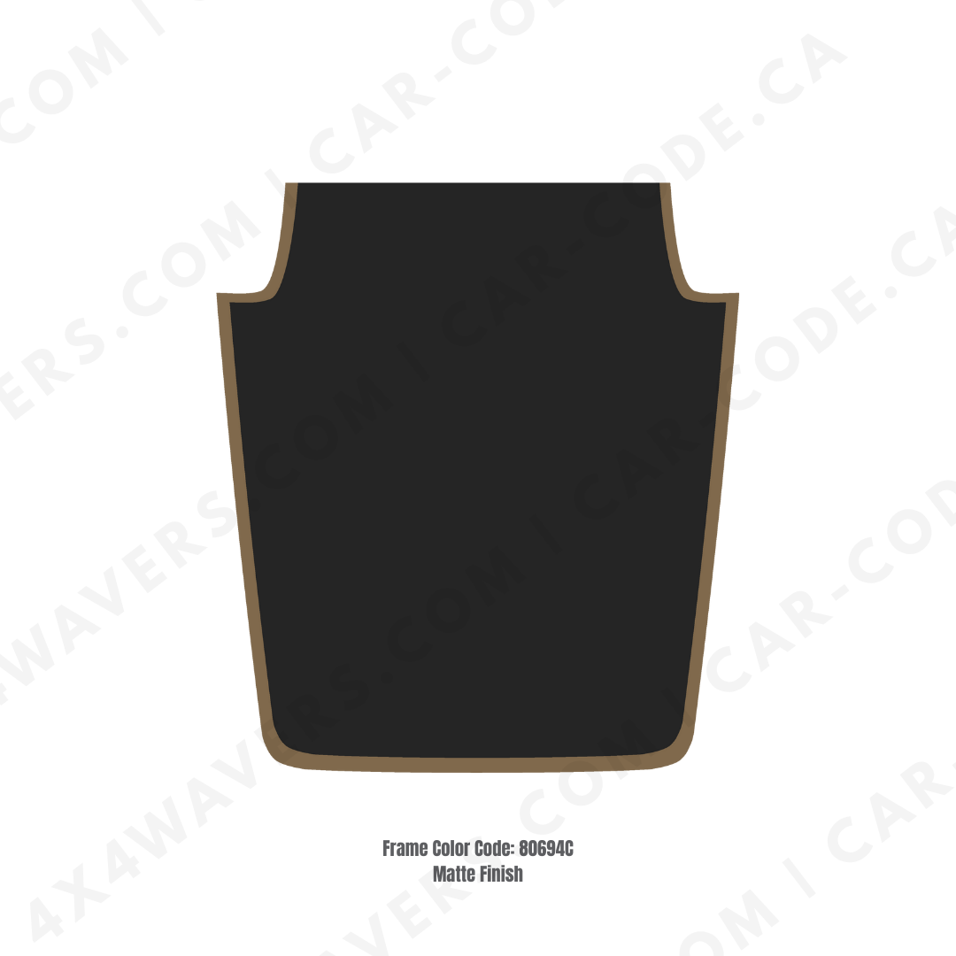 Decal Sticker Kit for JK Hood  – Vinyl Car Decals for Jeep Wrangler Models – Made in Canada Compatible with JK 2007 - 2018