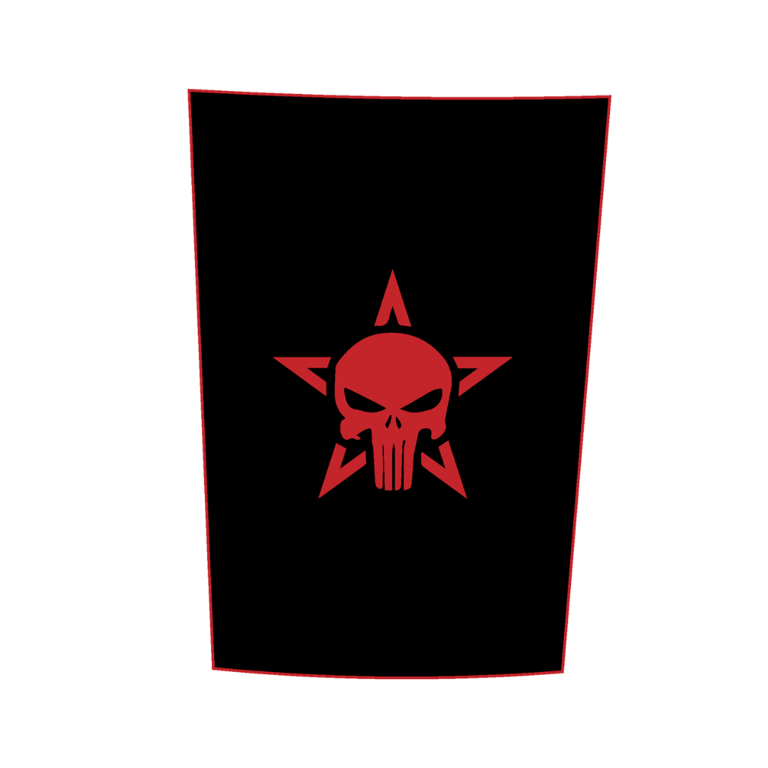 Hood Panel Decal/Sticker - Star Style Graphic Kit - For Ford F-150 2017-2026 - Premium Vinyl