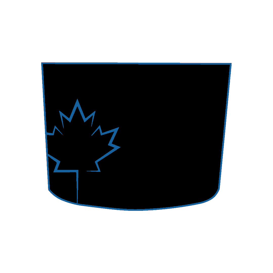 Hood Panel Decal/Sticker - Maple Leaf Graphic Kit - For Chevrolet Silverado 2019-2024 - Premium Vinyl