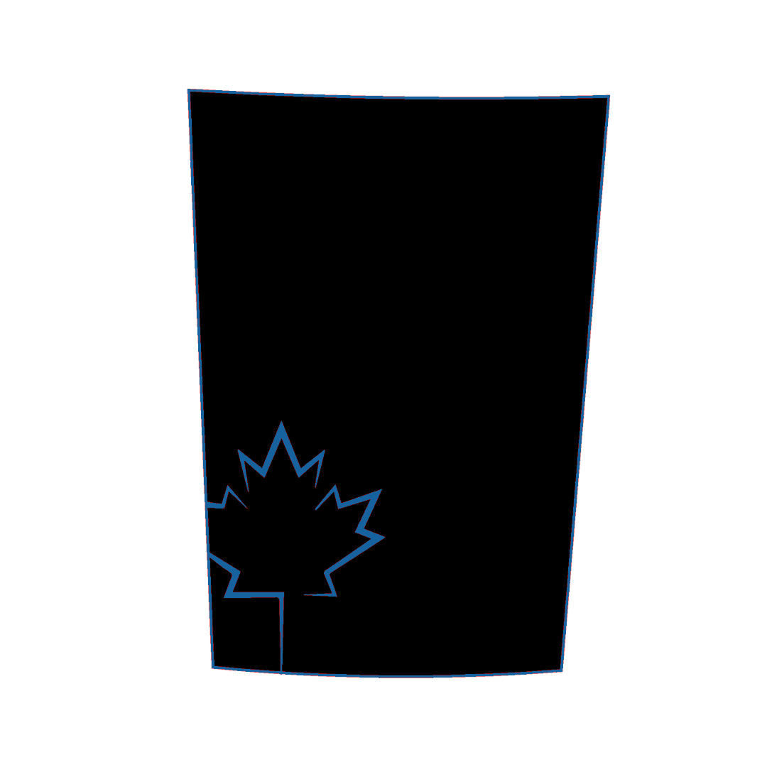 Hood Panel Decal/Sticker - Maple Leaf Graphic Kit - For Ford F-150 2017-2026 - Premium Vinyl