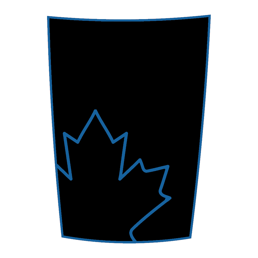 Hood Panel Decal/Sticker - Maple Leaf Graphic Kit - For Ram 1500 2009-2018 - Premium Vinyl