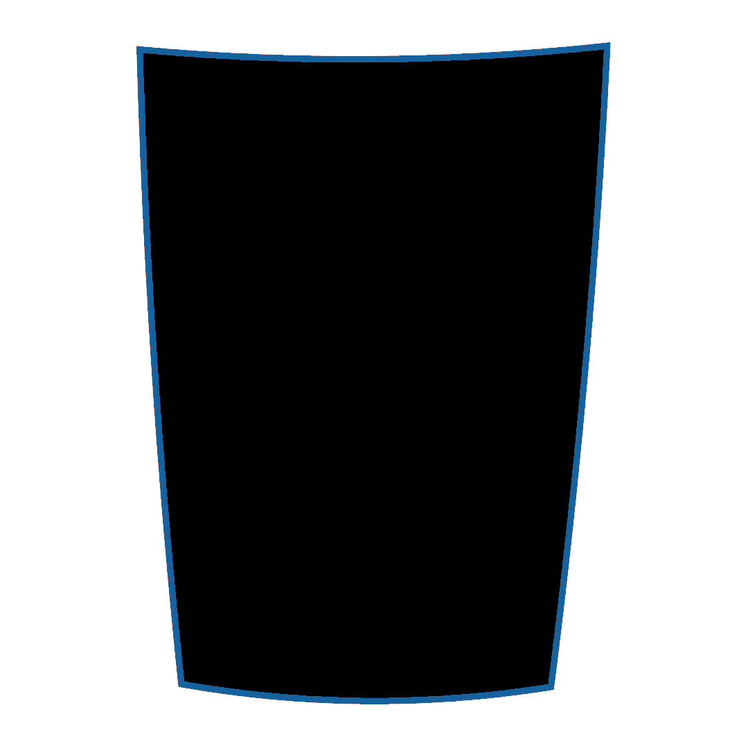 Hood Panel Decal/Sticker - Plain Style Graphic Kit - For Ram 1500 2009-2018 - Premium Vinyl