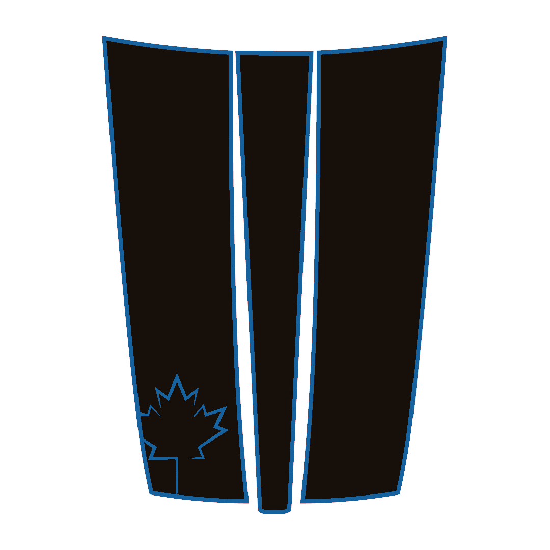 Hood Panel Decal/Sticker - Maple Leaf Graphic Kit - For Ram 1500 2019-2025 - Premium Vinyl