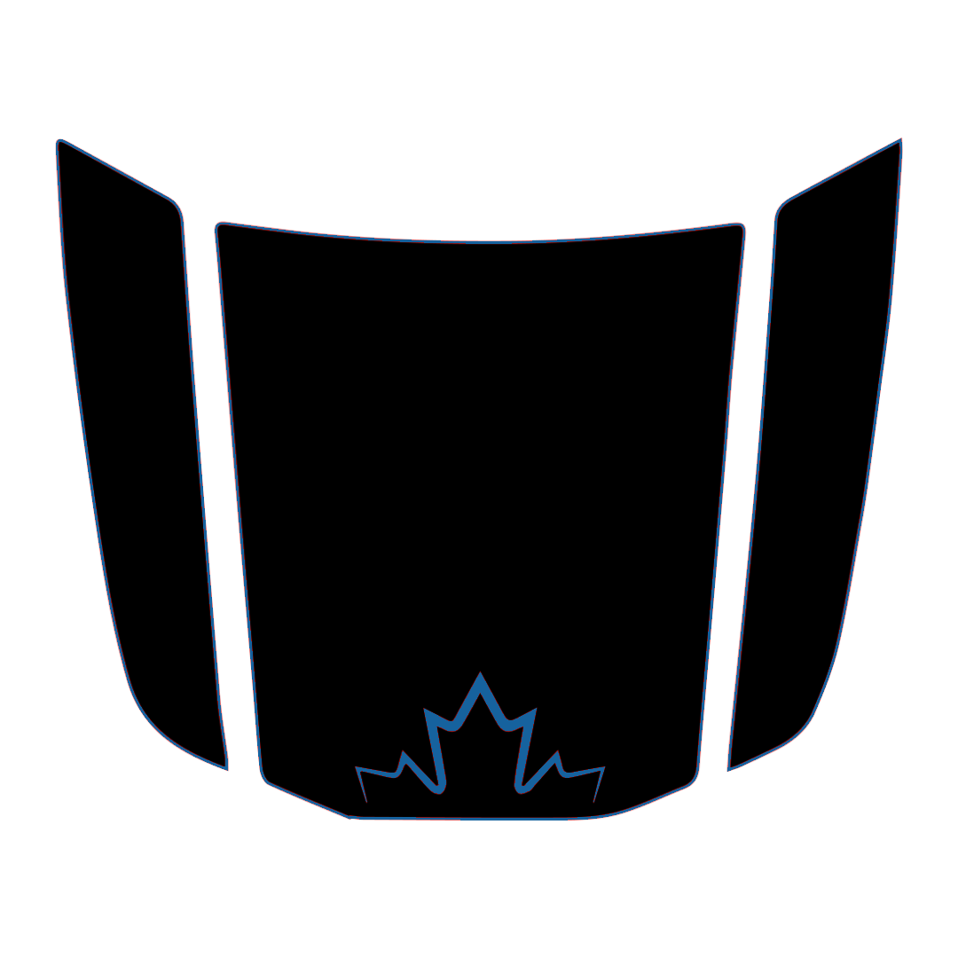 Hood Panel Decal/Sticker - Canada Graphic Kit - For Toyota 4Runner 2014-2024 - Premium Vinyl