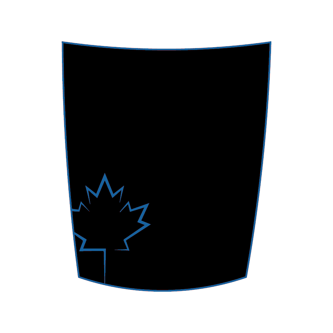 Hood Panel Decal/Sticker - Maple Leaf Graphic Kit - For Chevrolet Silverado 2019-2024 - Premium Vinyl