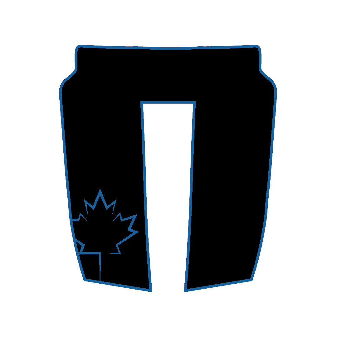 Hood Panel Decal/Sticker - Canada Leaf Graphic Kit - For Ram 1500 2019-2025 Rebel - Premium Vinyl