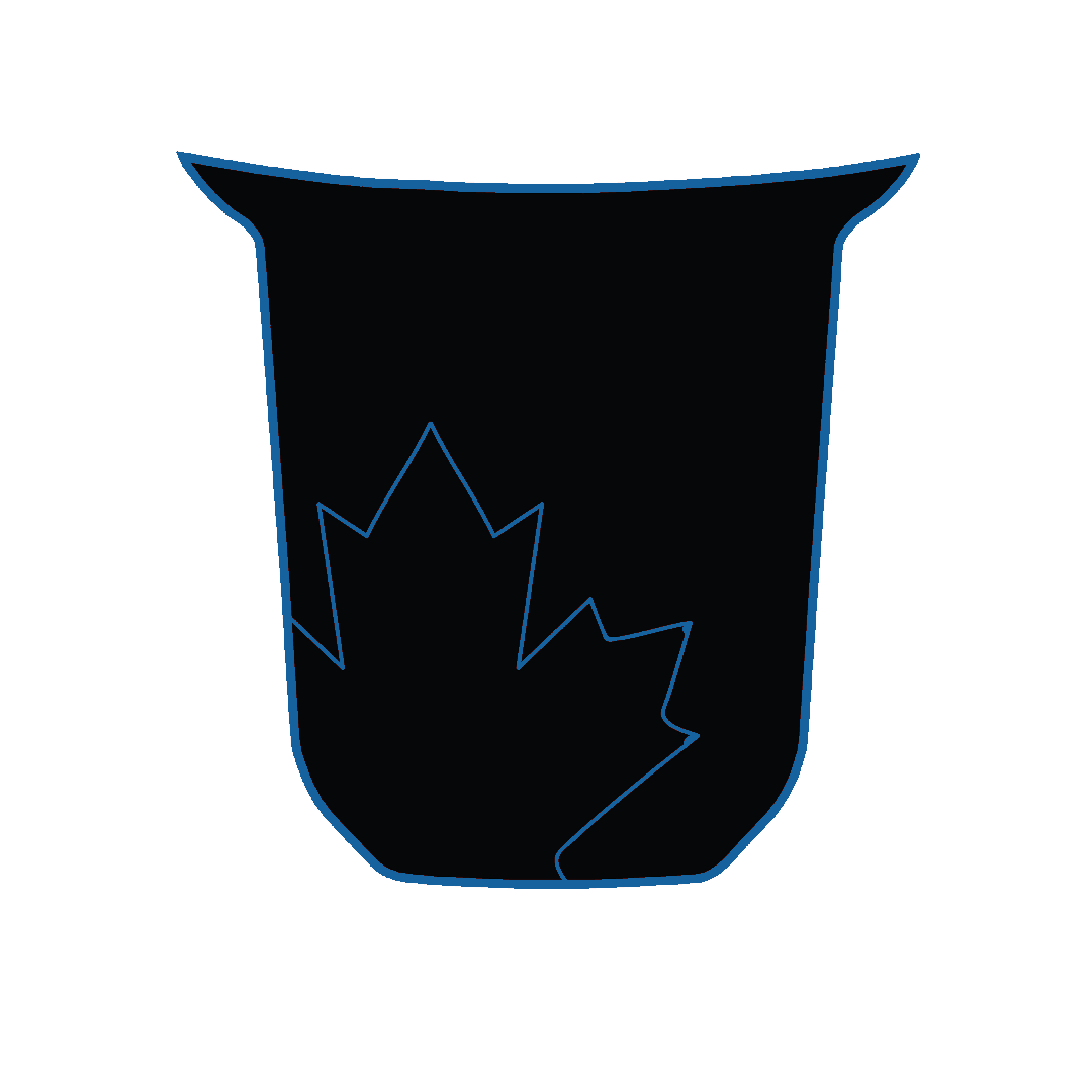 Hood Panel Decal/Sticker - Maple Leaf Graphic Kit - For Toyota Tacoma 2016-2023 - Premium Vinyl