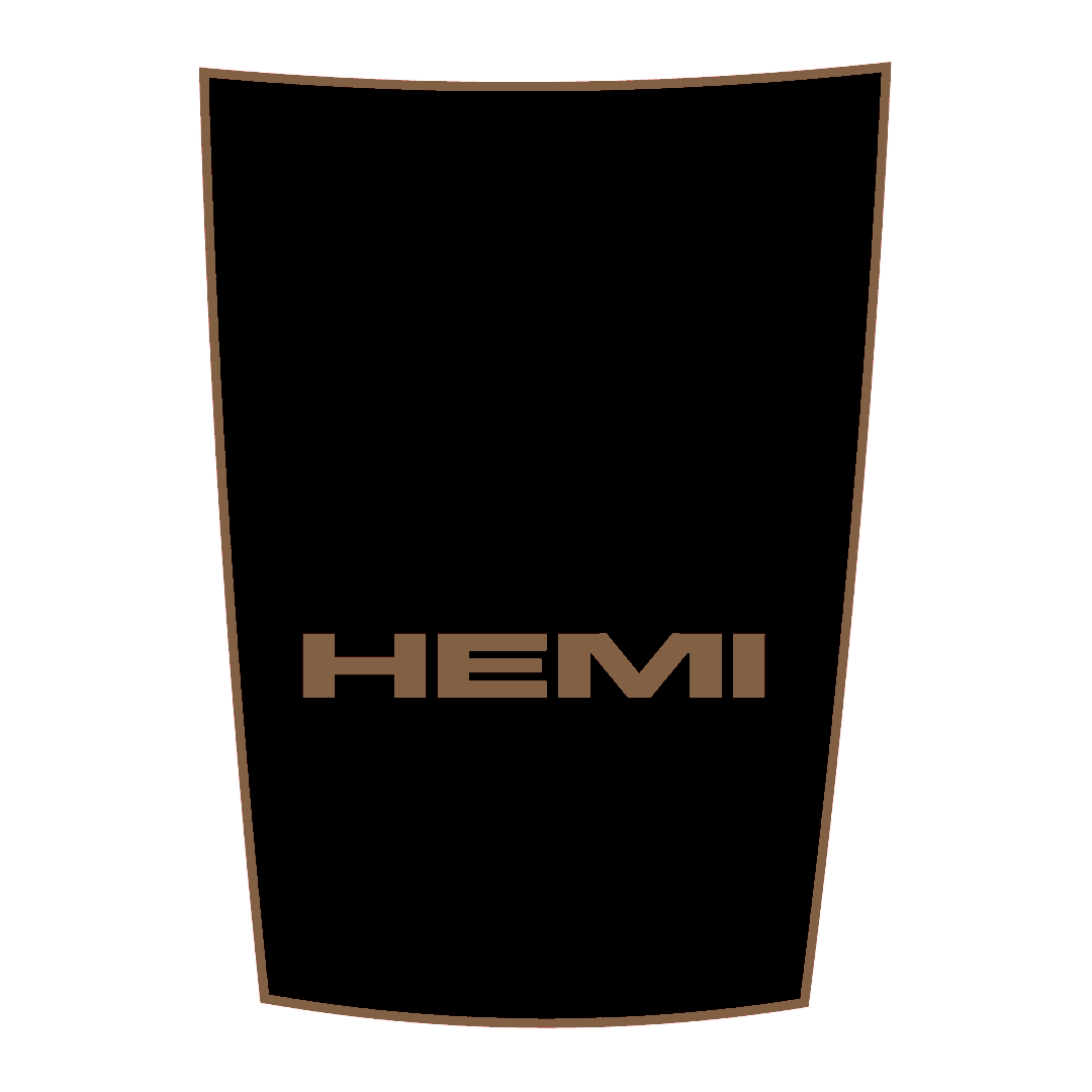 Hood Panel Decal/Sticker - Sports Style Graphic Kit - For Ram 1500 2009-2018 - Premium Vinyl