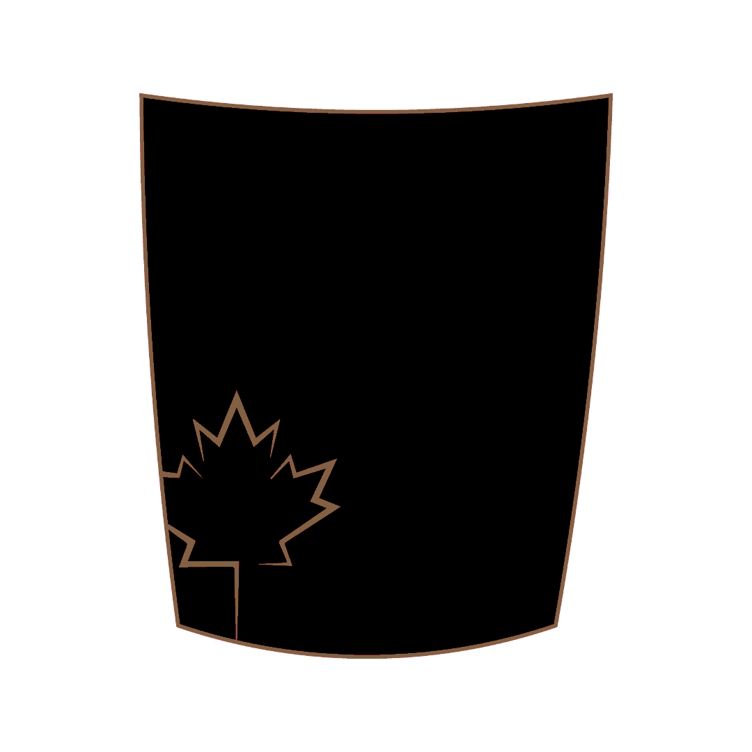 Hood Panel Decal/Sticker - Maple Leaf Graphic Kit - For Chevrolet Silverado 2019-2024 - Premium Vinyl