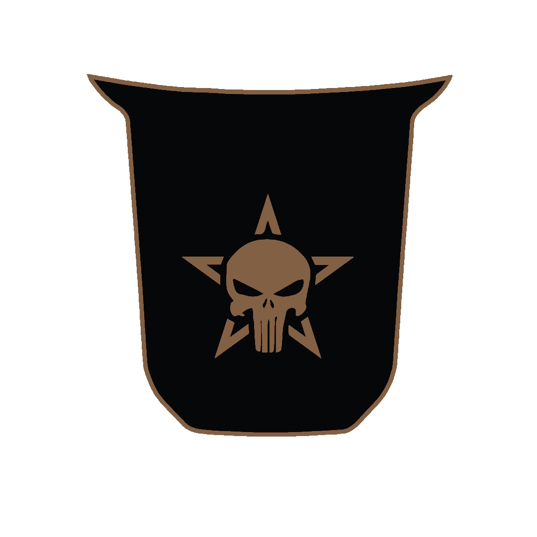 Hood Panel Decal/Sticker - Star Style Graphic Kit - For Toyota Tacoma 2016-2023 - Premium Vinyl