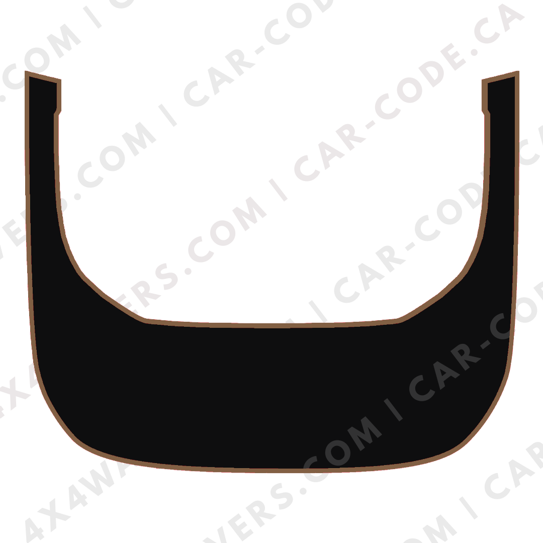 Hood Panel Decal/Sticker - Plain Style Graphic Kit - For Ford Bronco Raptor 2021-2024 - Premium Vinyl