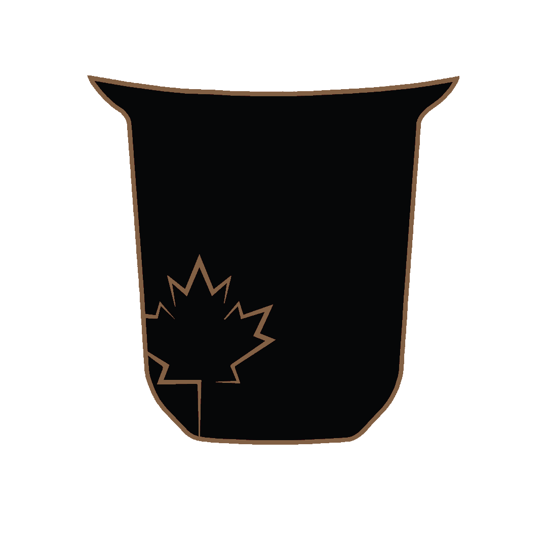 Hood Panel Decal/Sticker - Canada Leaf Graphic Kit - For Toyota Tacoma 2016-2023 - Premium Vinyl