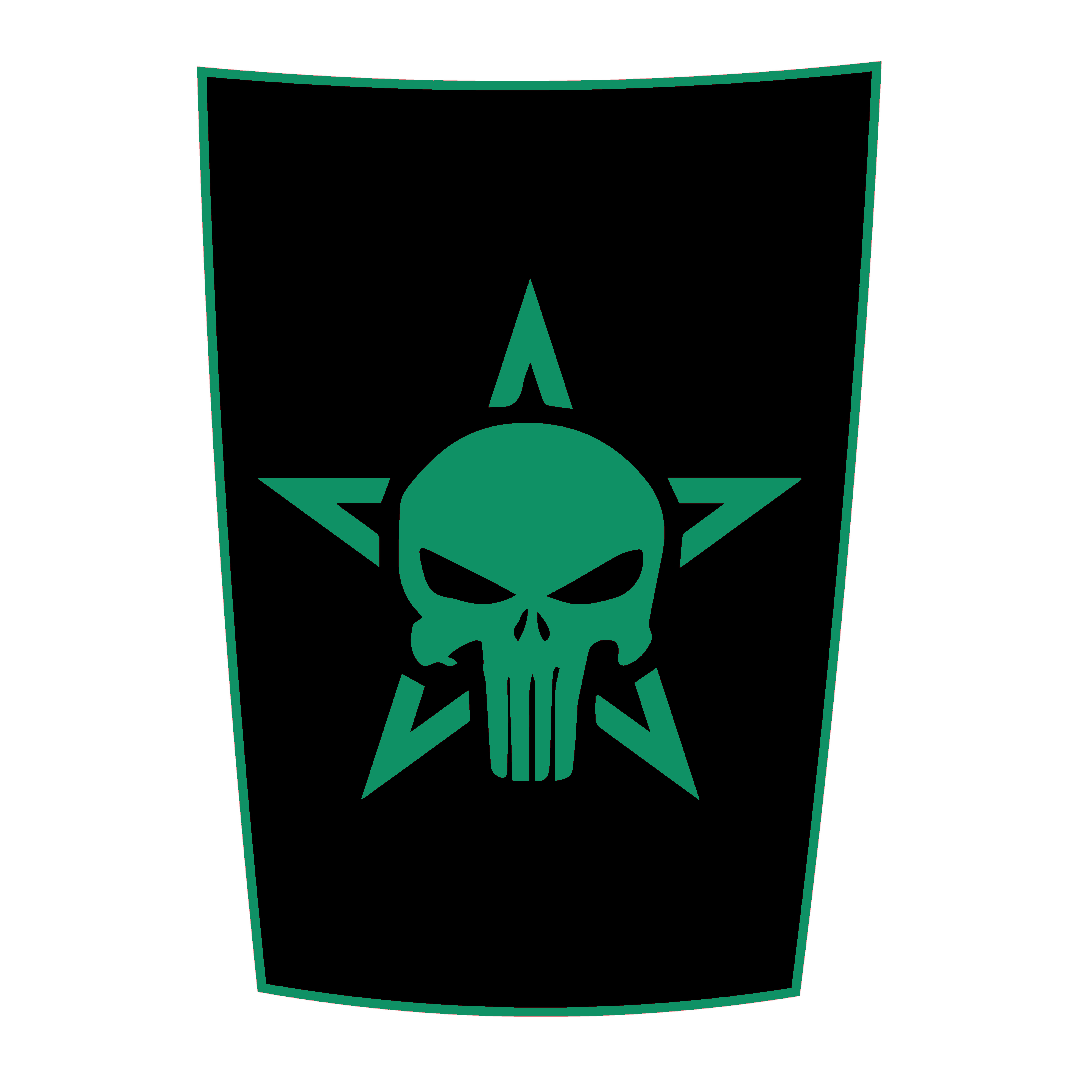 Hood Panel Decal/Sticker - Star Style Graphic Kit - For Ram 1500 2009-2018 - Premium Vinyl