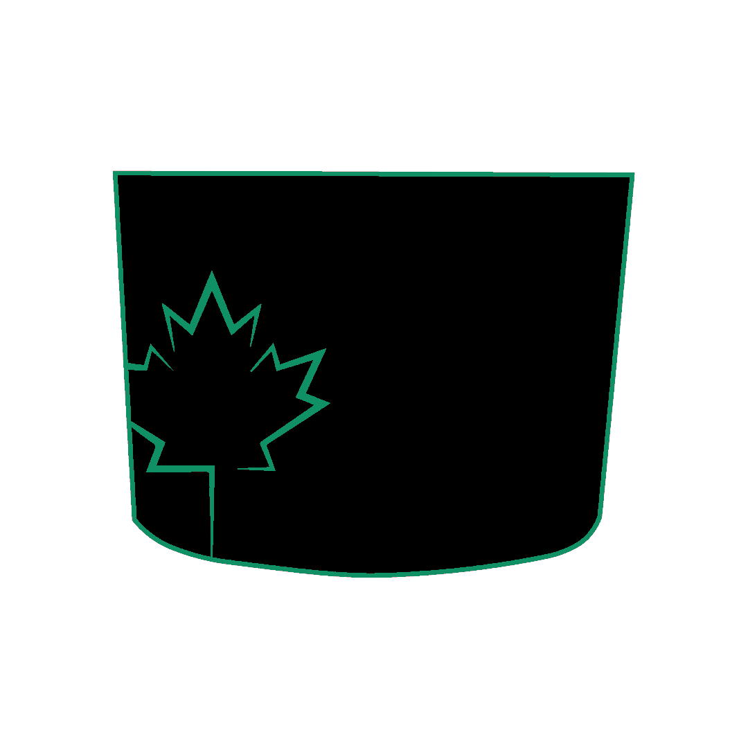 Hood Panel Decal/Sticker - Maple Leaf Graphic Kit - For Chevrolet Silverado 2019-2024 - Premium Vinyl