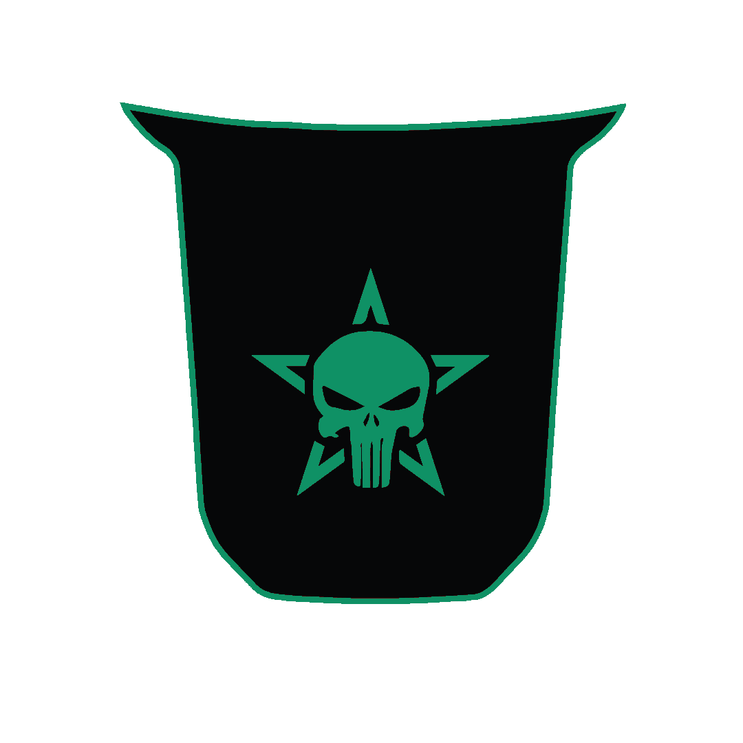 Hood Panel Decal/Sticker - Star Style Graphic Kit - For Toyota Tacoma 2016-2023 - Premium Vinyl