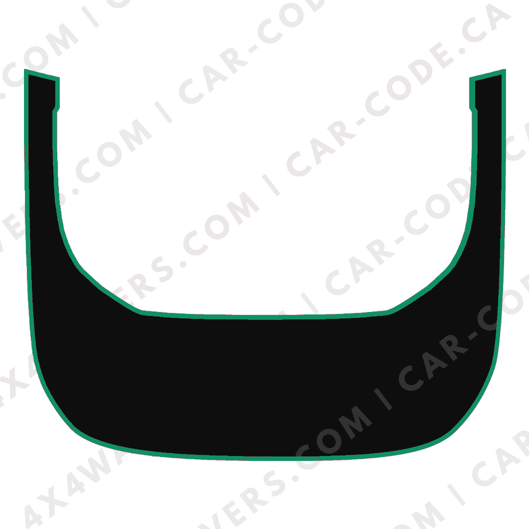 Hood Panel Decal/Sticker - Plain Style Graphic Kit - For Ford Bronco Raptor 2021-2024 - Premium Vinyl