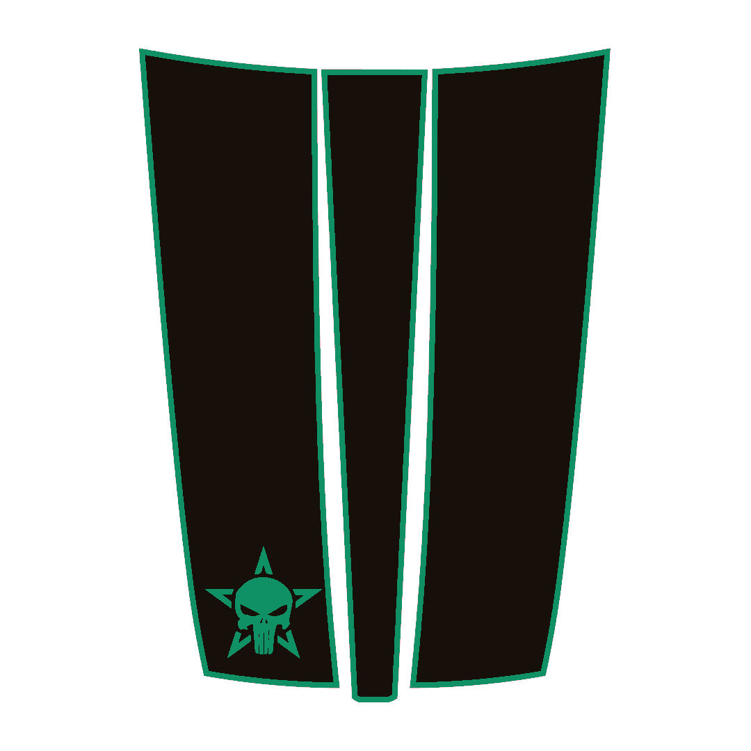 Hood Panel Decal/Sticker - Star Style Graphic Kit - For Ram 1500 2019-2025 - Premium Vinyl