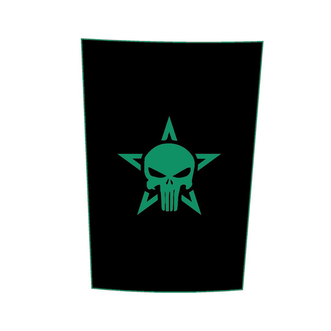 Hood Panel Decal/Sticker - Star Style Graphic Kit - For Ford F-150 2017-2026 - Premium Vinyl